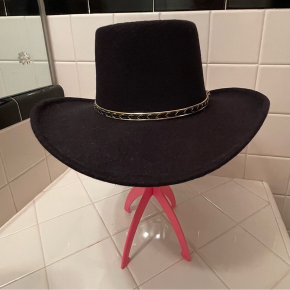 Western Express Gambler Style Cowboy Hat in Size 6 3/4 USA - Picture 1 of 7